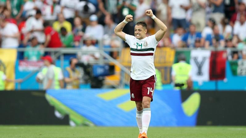 Chicharito goal vs South Korea