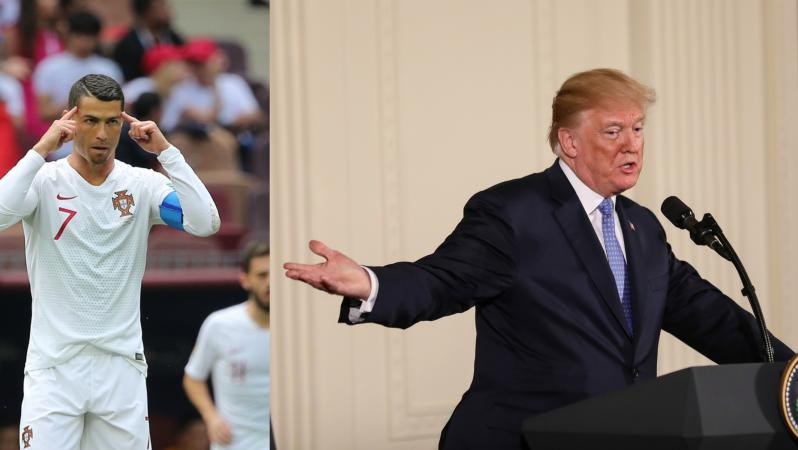 Trump Ronaldo