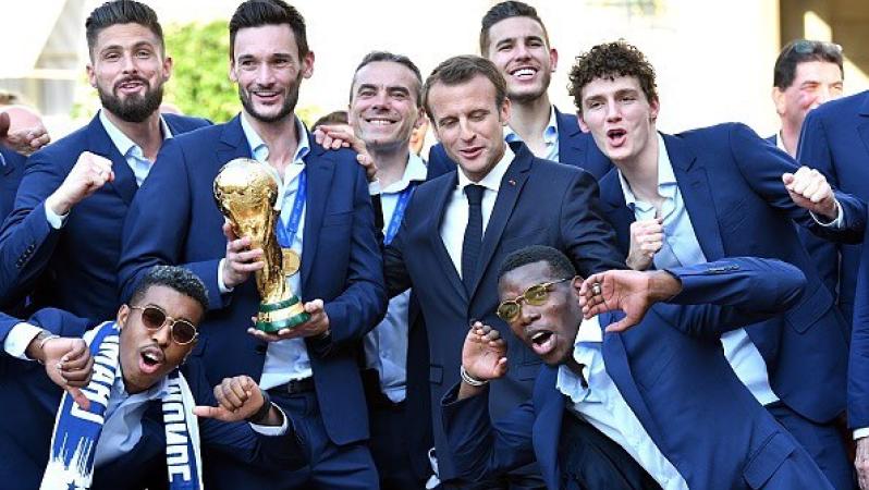 Paul Pogba France World Cup Celebrations