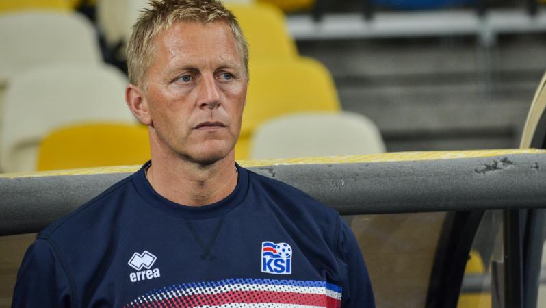 Iceland manager Heimir Hallgrímsson
