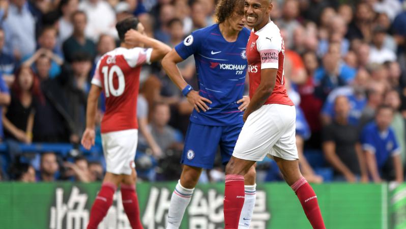 Aubameyang Miss vs Chelsea