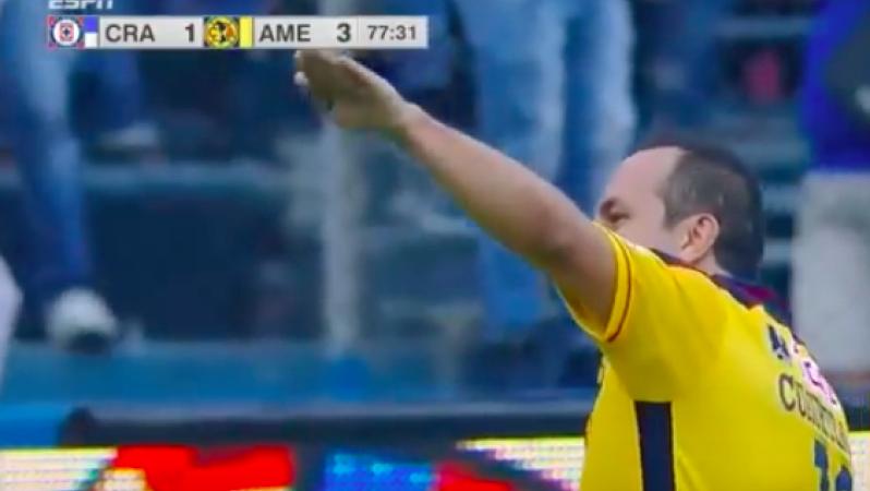 Cuauhtemoc Blanco America goal