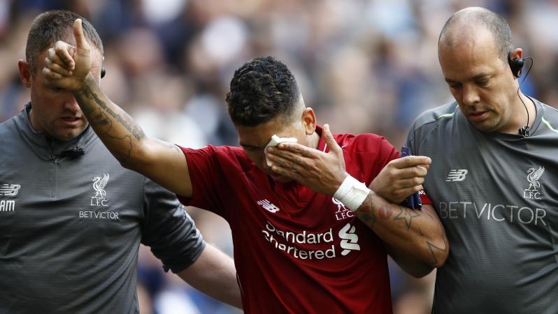 Roberto Firmino Eye Injury