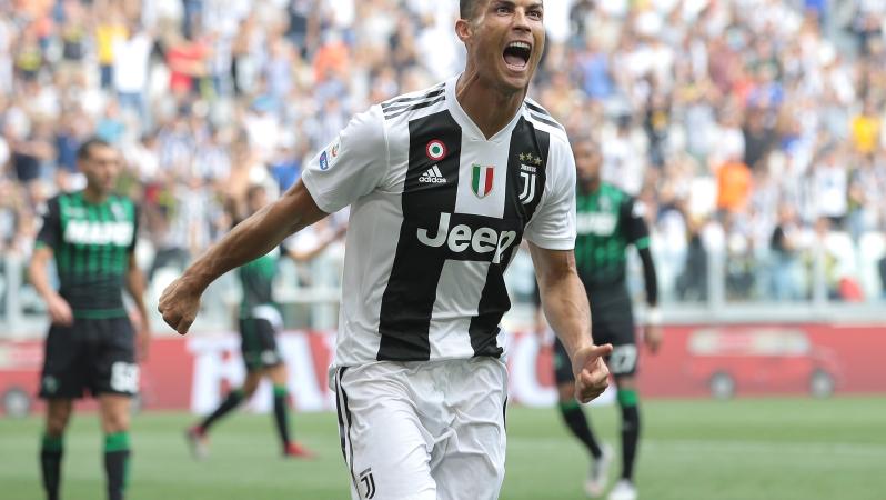First Ronaldo Juventus Goal