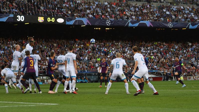 Messi Free Kick Vs PSV