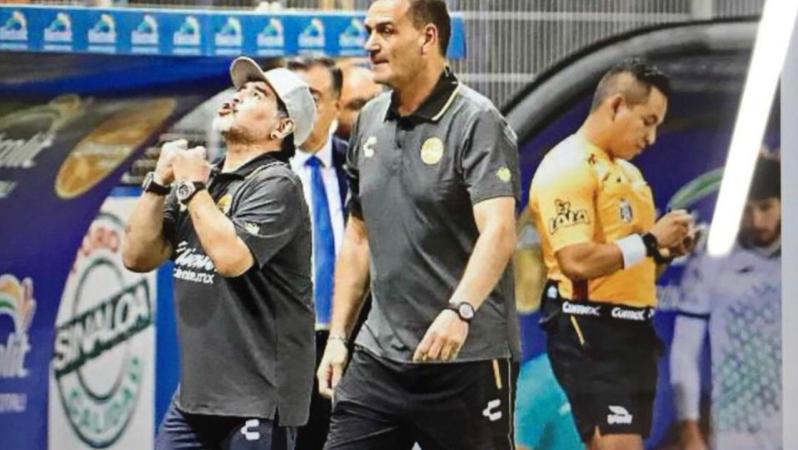 Diego Maradona Dorados record