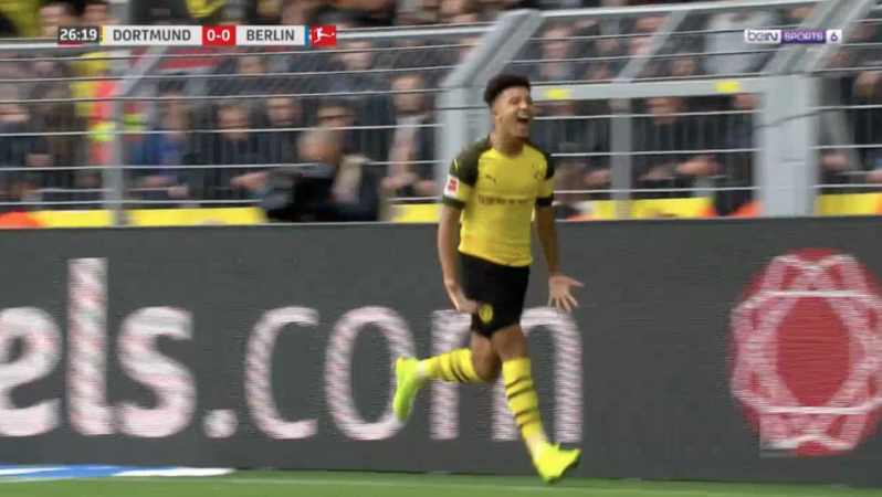 Jadon Sancho Goals