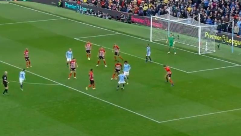 Manchester City team play