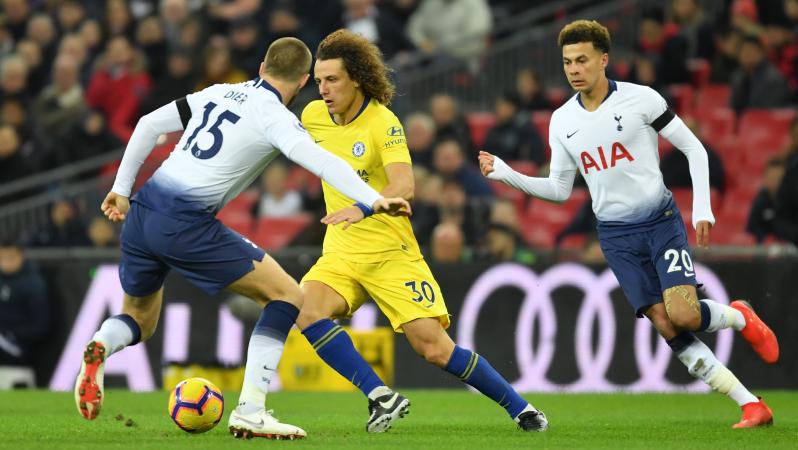 David Luiz vs Tottenham