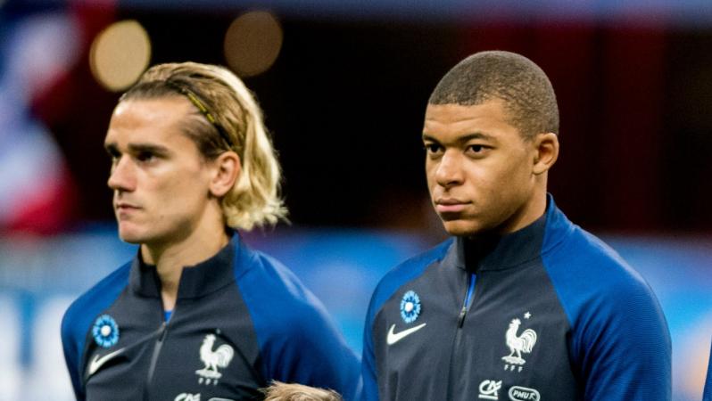 Griezmann Mbappe baby