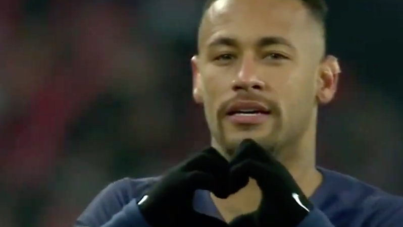 Neymar Sombrero vs Guingamp