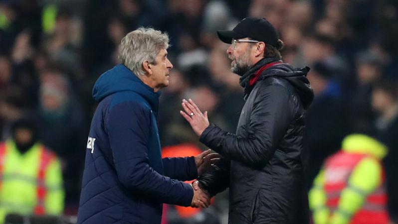 Jurgen Klopp and Manuel Pellegrini