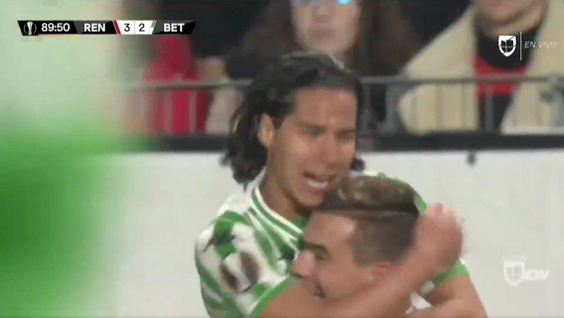 Diego Lainez Goal vs Rennes