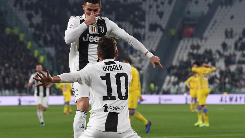 Paulo Dybala goal vs Frosinone