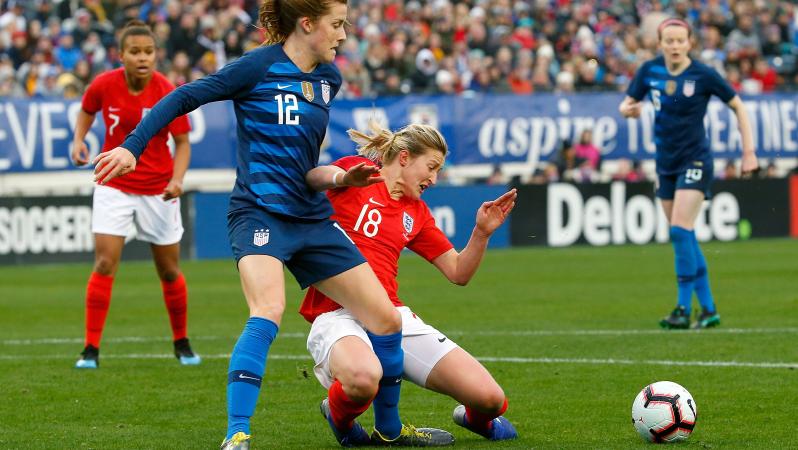 USWNT vs England Highlights