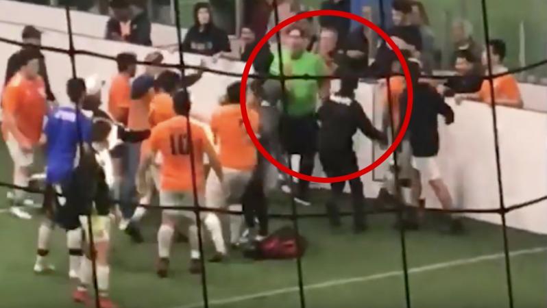 Wisconsin soccer referee punched