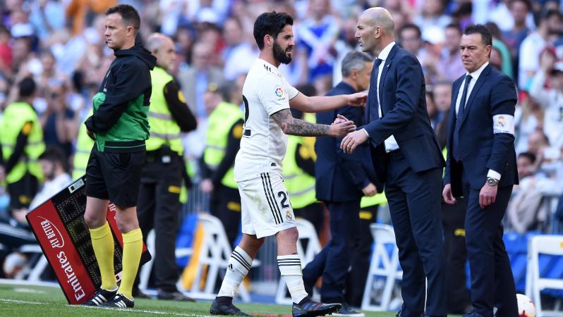 Zidane Real Madrid Lineup