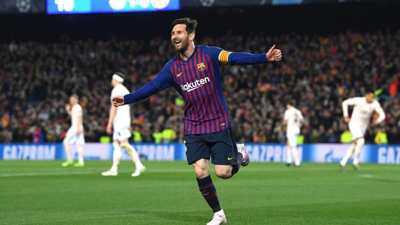 Lionel Messi Goal vs Man Utd