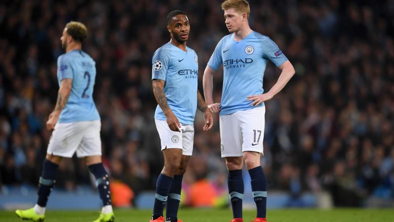 Man City-Tottenham First Half Highlights