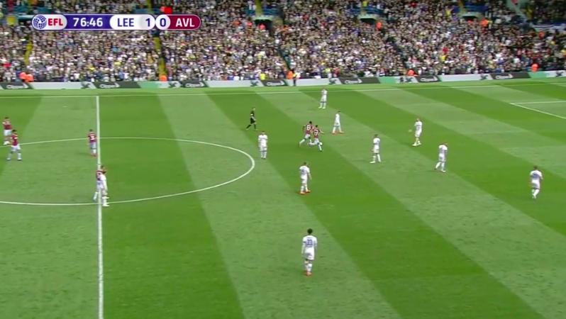 Leeds allows Aston Villa to score