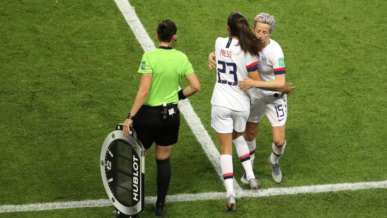 Christen Press vs Megan Rapinoe