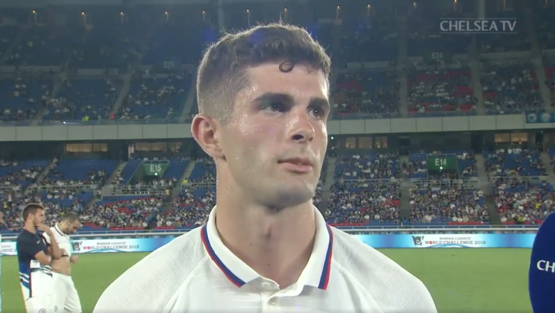 Pulisic Chelsea Debut vs Kawasaki Frontale