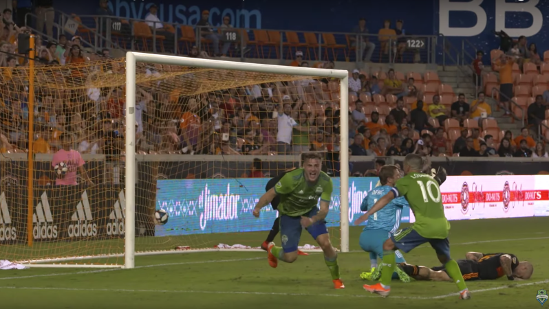 Jordan Morris Goal vs Houston Dynamo