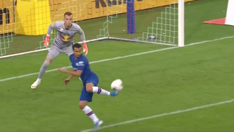 Pedro Goal vs Salzburg