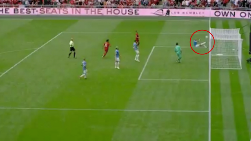 Kyle Walker goal-line clearance