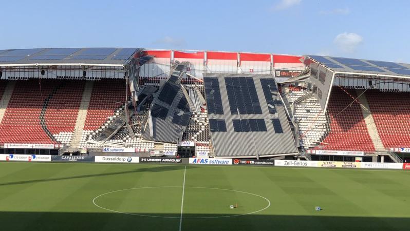 AZ Alkmaar Stadium Collapse
