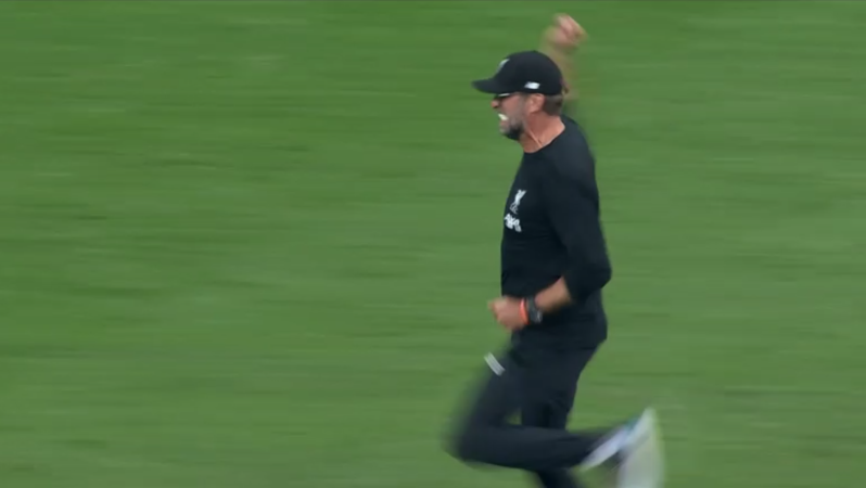 Jurgen Klopp Running