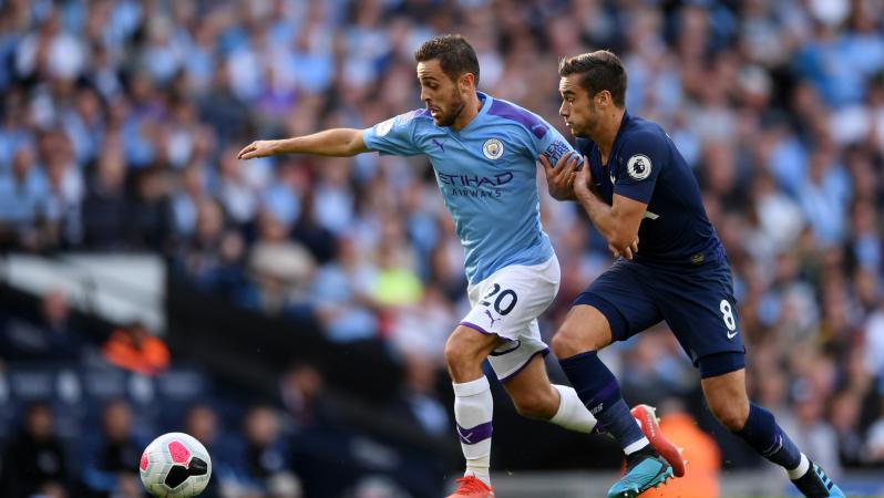 Bernardo Silva Skill vs Tottenham