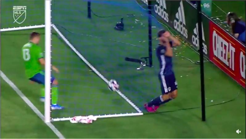 LA Galaxy own goal
