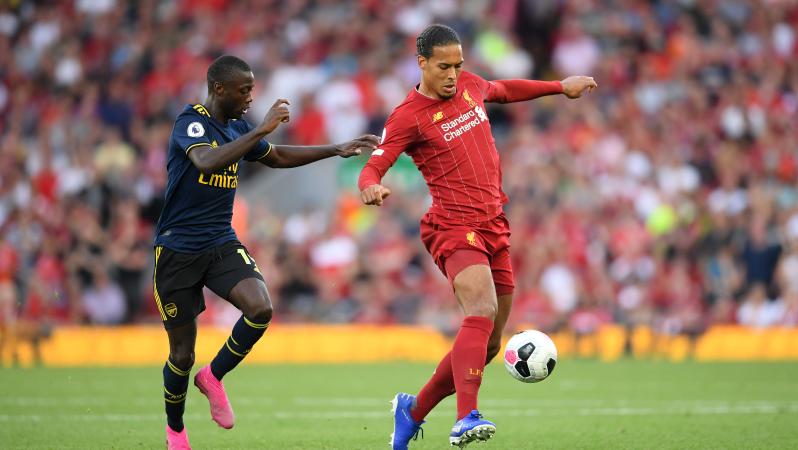 Pepe Dribble vs Van Dijk