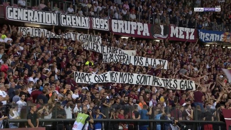 PSG-Metz Banner