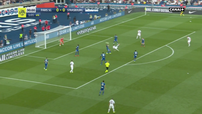 Neymar Bicycle Kick Goal vs Strasbourg