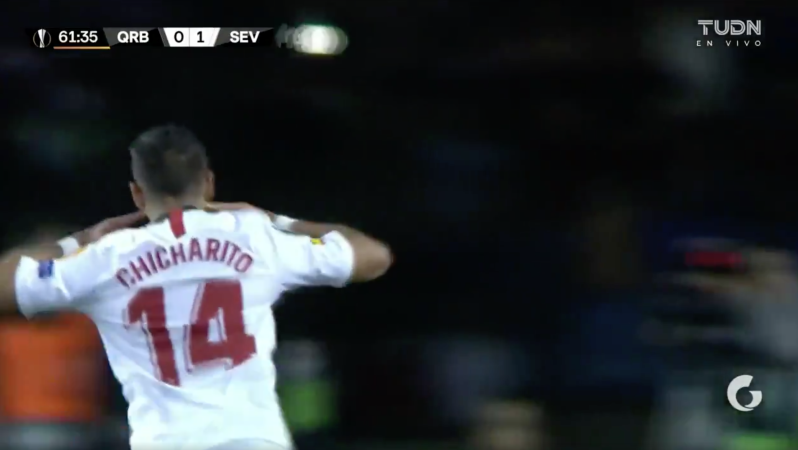 Chicharito Sevilla Goal