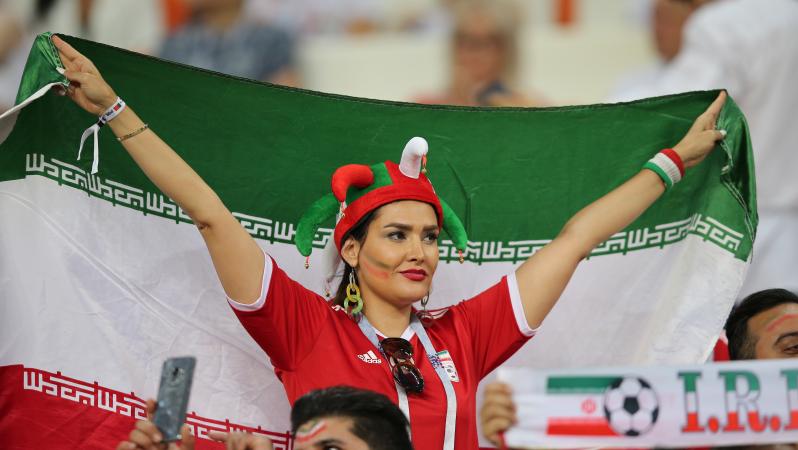 Iran Women Soccer Fans