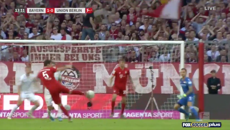 Benjamin Pavard Goal vs. Union Berlin