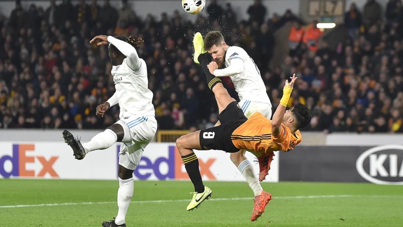 Raul Jimenez Goal Europa League