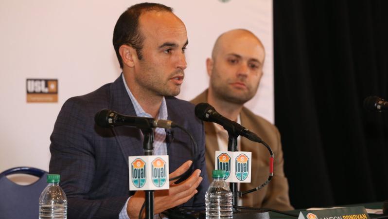 Landon Donovan Coach San Diego Loyal