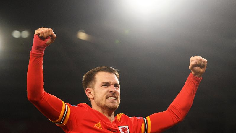 Aaron Ramsey vs Hungary