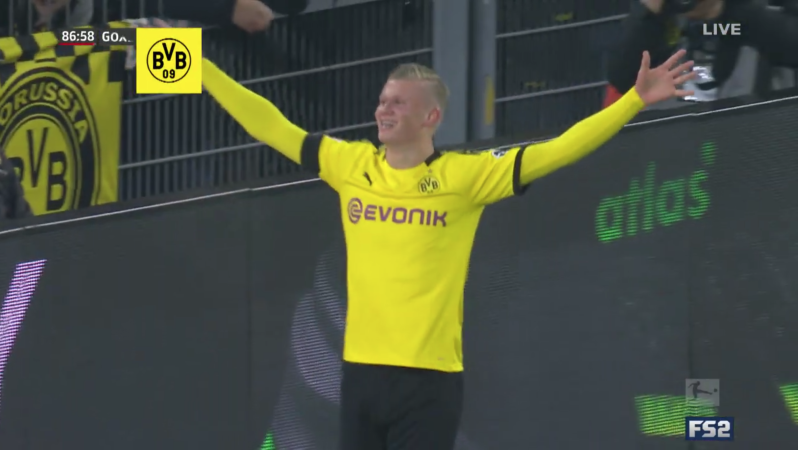 Haland Goal vs Cologne