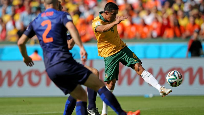 Tim Cahill 2014 World Cup Goal vs Netherlands