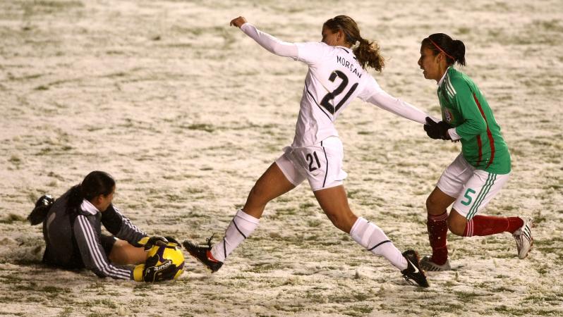 Alex Morgan USWNT Debut