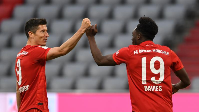 Bayern vs Fortuna Highlights