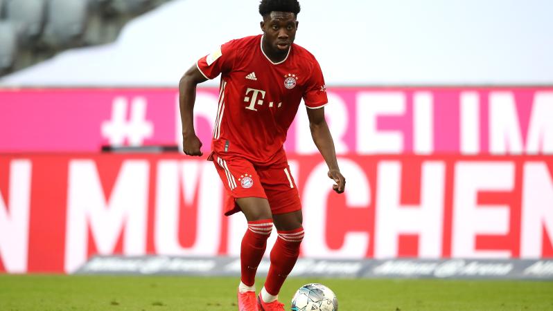 Alphonso Davies Speed Record