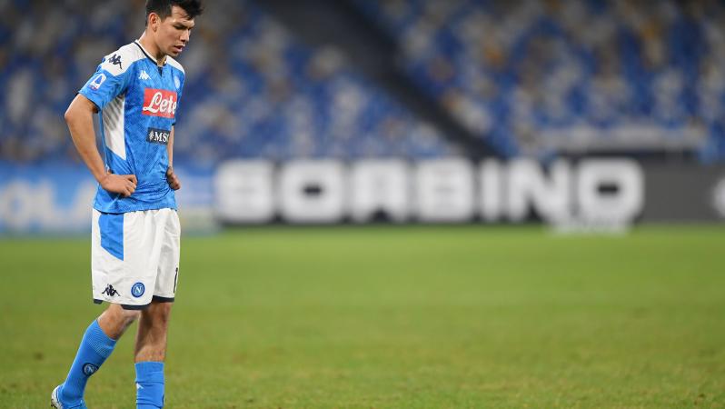 Chucky Lozano Napoli Training