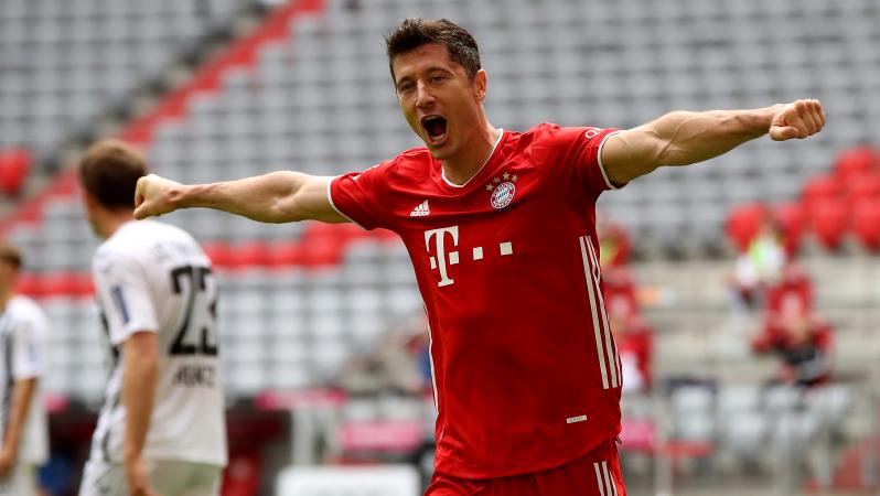 Lewandowski Goal Record