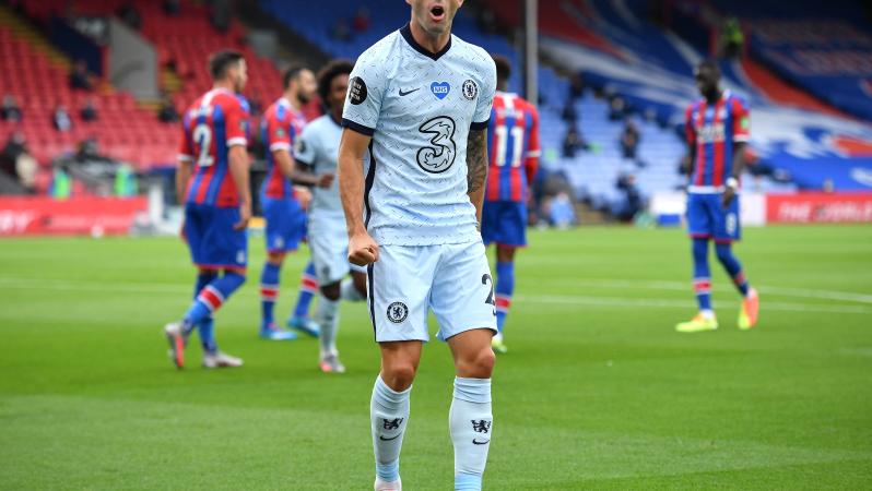 Pulisic Goal vs Crystal Palace